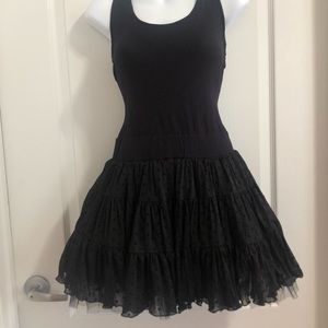 Material girl black dress